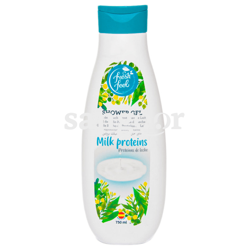FRESH FEEL GEL DOUCHE MILK PROTEIN 750ML