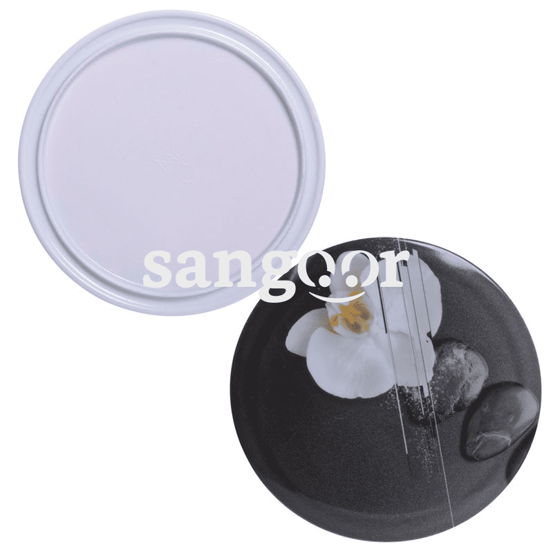 GERS SOUS PLAT MELAMIN GRIS