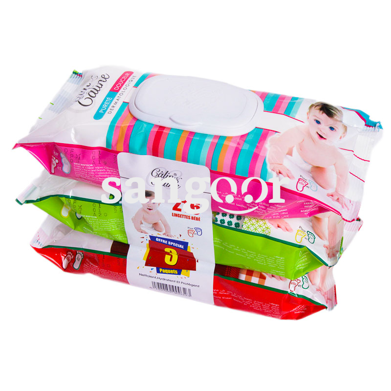 LINGETTES BEBE LOT372PCS CALIN CALINE