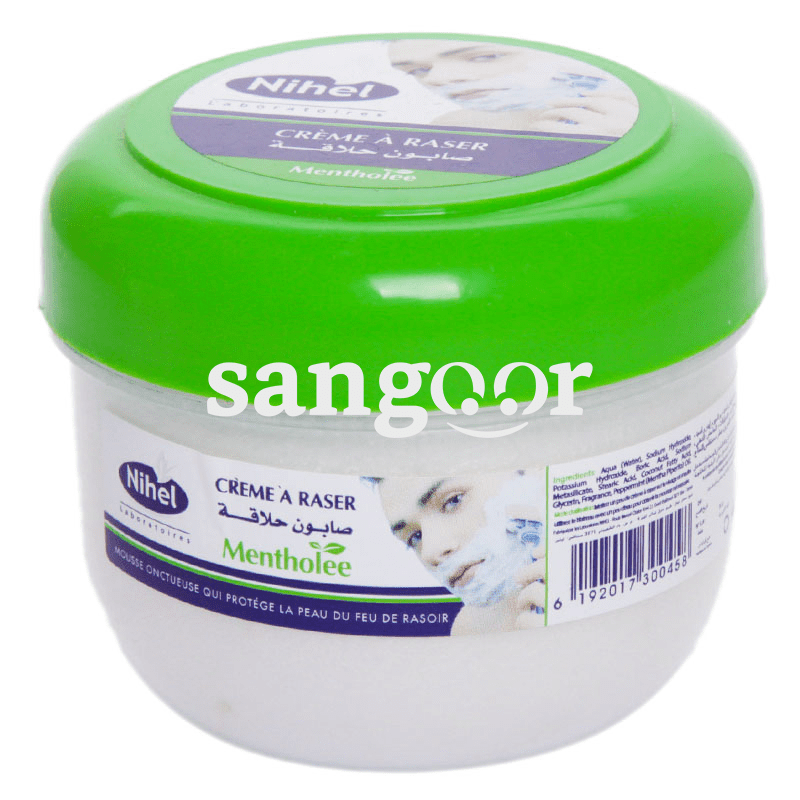 NIHEL CREME A RASER MENTHOLE 170G