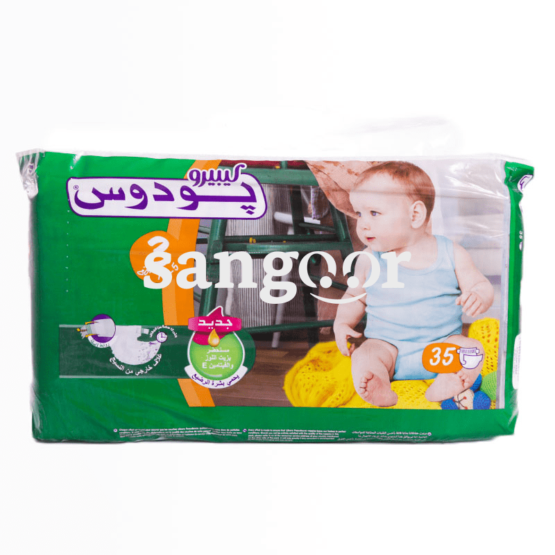 PEAUDOUCE COUCHE BEBE UNISEX T3 5-10KG 35PCS