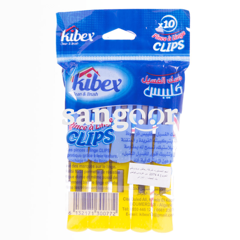 PINCE A LINGE KIBEX 10PCS