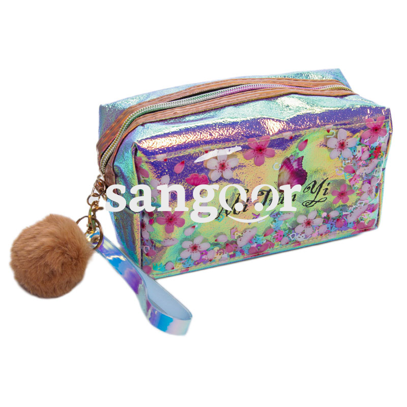 TROUSSE DE MAQUILLAGE FLEUR ROSE