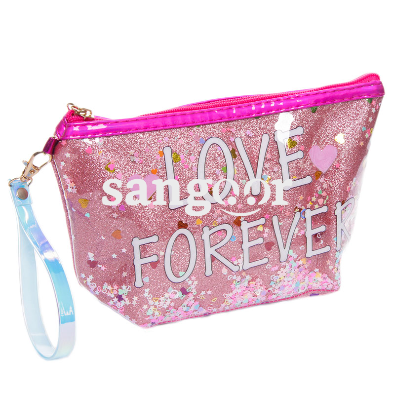 TROUSSE DE MAQUILLAGE POMPON ROSE