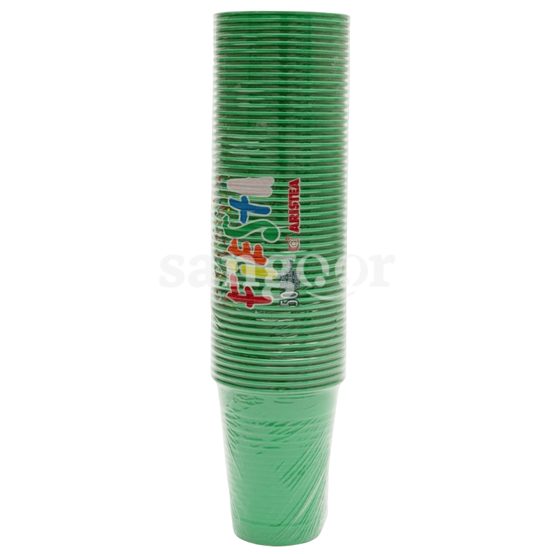 ARISTEA GOBELETS VERT 20CL 50P
