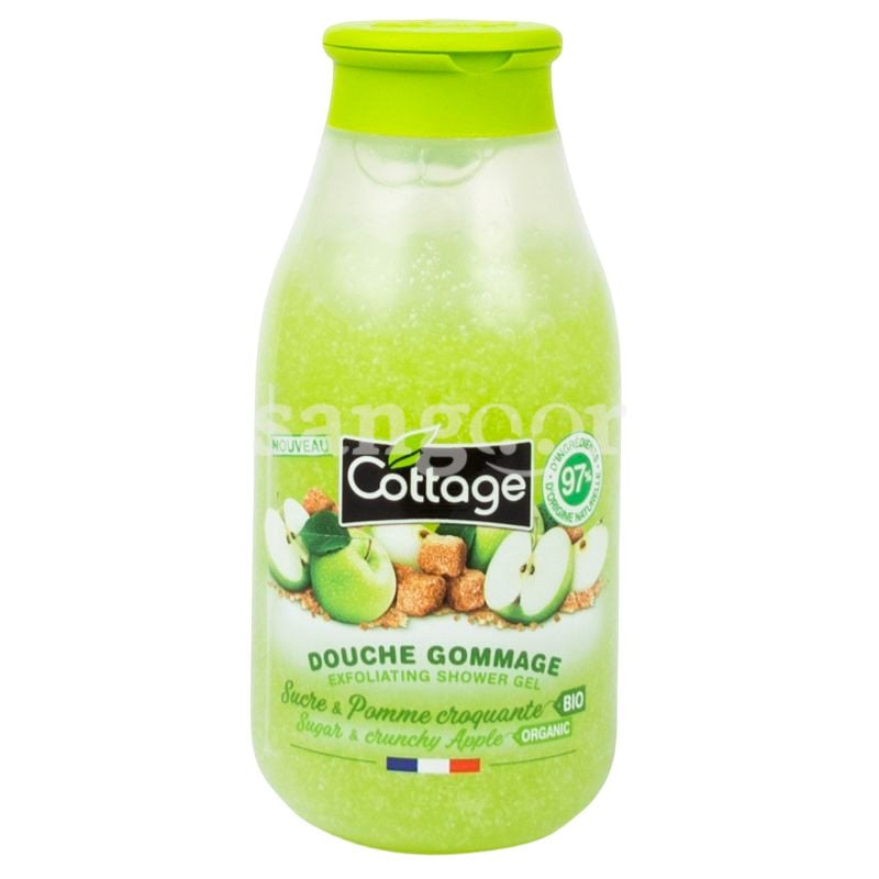 COTTAGE GEL DOUCHE 270ML GOMMAGE POMME CROQUANTE