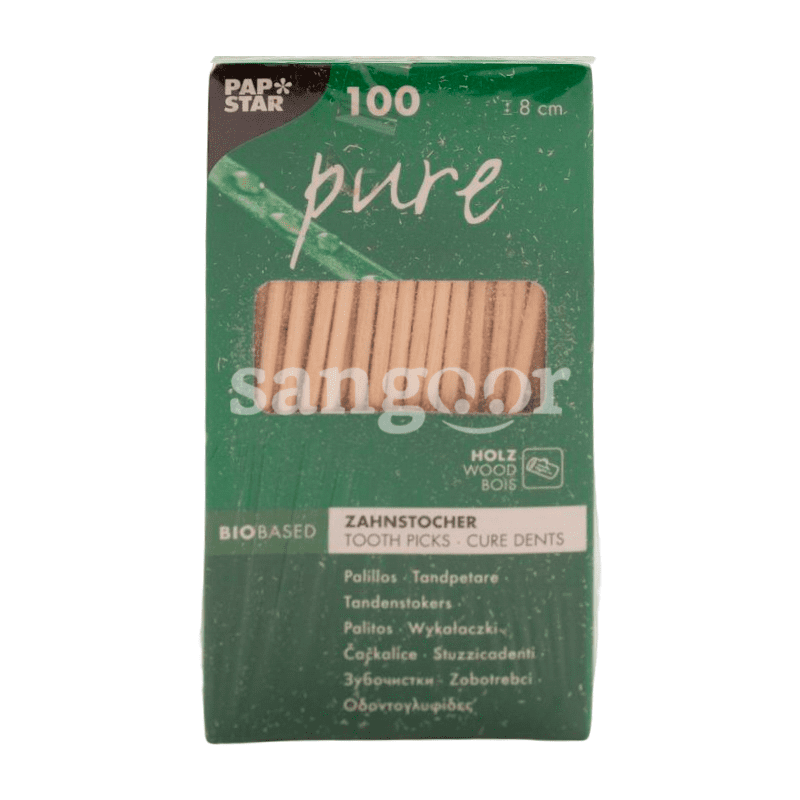 CURE DENTS PAP STAR 100PCS