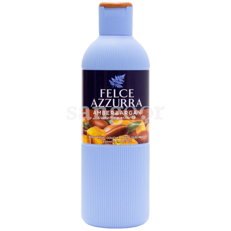 FELCE AZZURRA GEL DOUCHE 650ML AMBER ARGAN