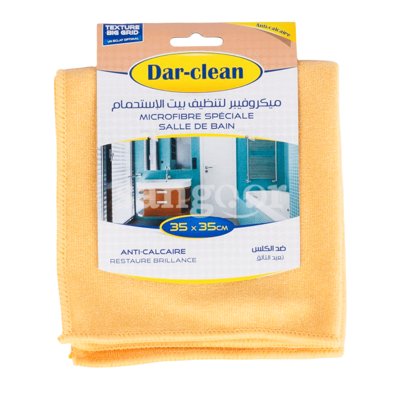 LAVETTE MICROFIBRE SALLE DE BAIN DAR CLEAN 1PC