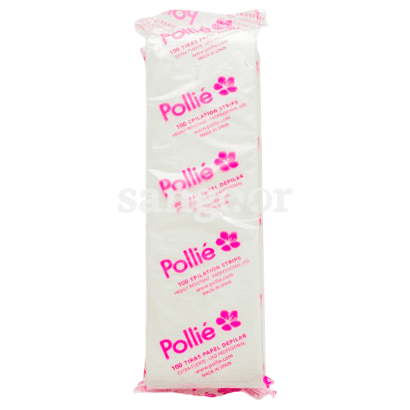 POLLIE PAPIER EPILATION 100PCS REF929