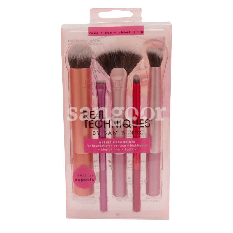 REAL TECHNIQUES KIT PINCEAUX 5PCS