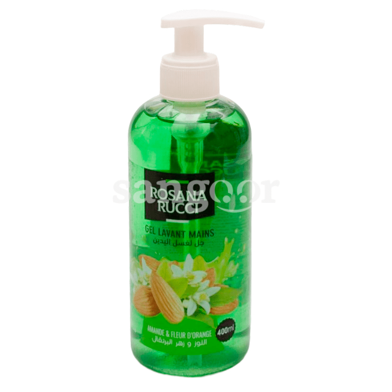 ROSANA SAVON LIQUIDE 400ML AMANDE FLEUR D ORANGE