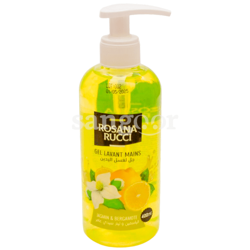 ROSANA SAVON LIQUIDE 400ML JASMIN BERGAMOTE