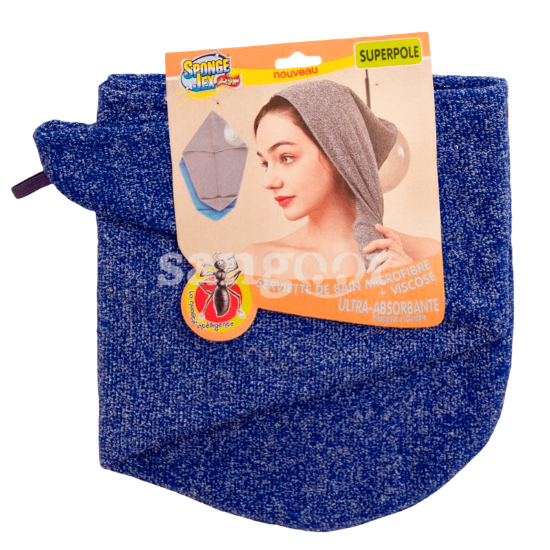 SPONGE JEX BONNET DE BAIN MICROFIBRE VISCOSE 3630CM 1PC