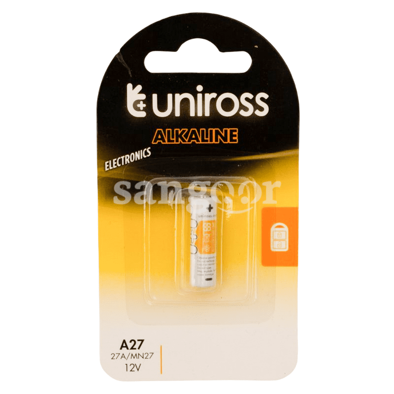 UNIROSS PILE 27A ALKALINE BP1 12V