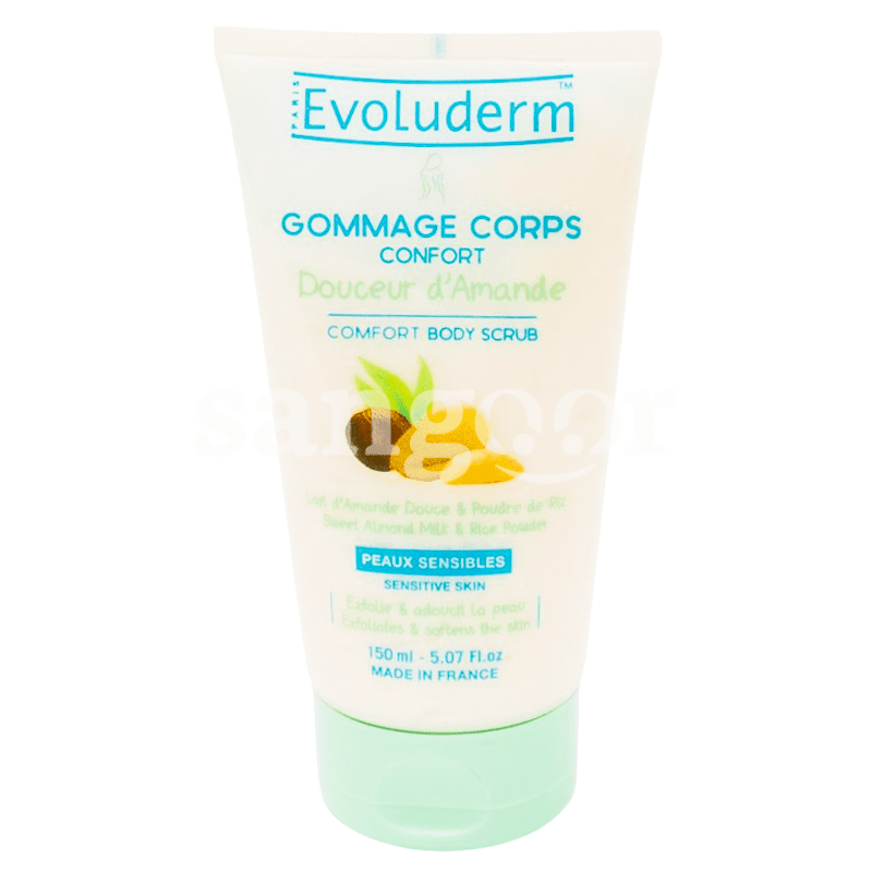 EVOLUDERM GOMMAGE CORPS 150ML DOUCEUR D AMANDE EVOLUDERM GOMMAGE CORPS 150ML DOUCEUR D AMANDE