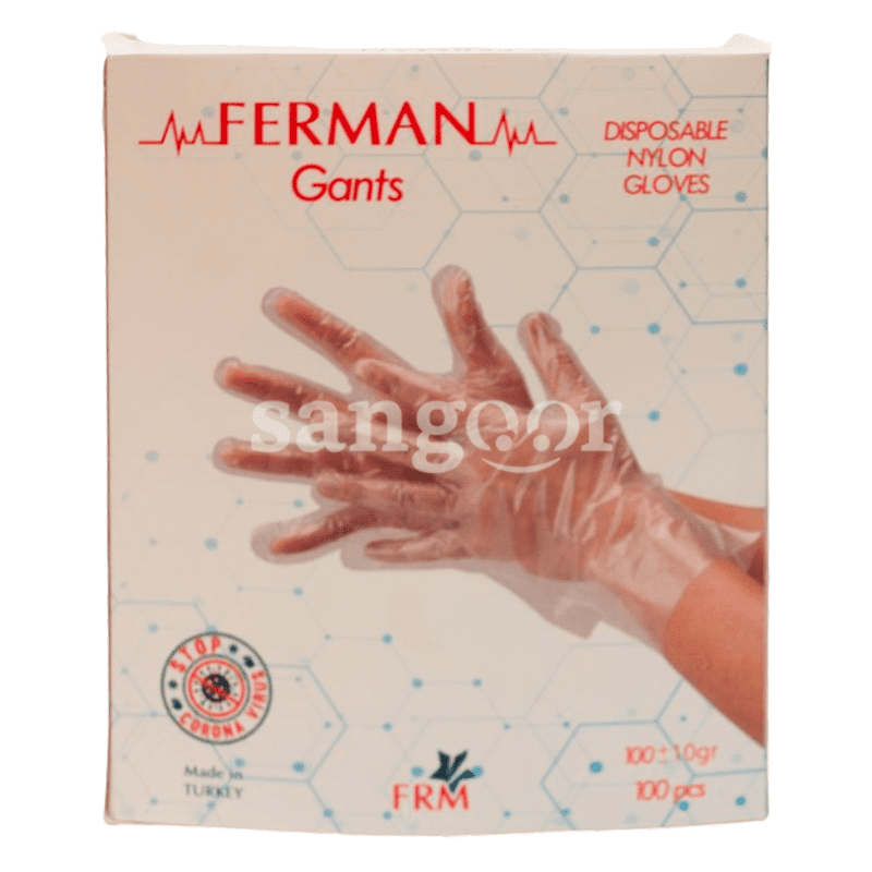 GANTS 100PCS NYLON GLOVES