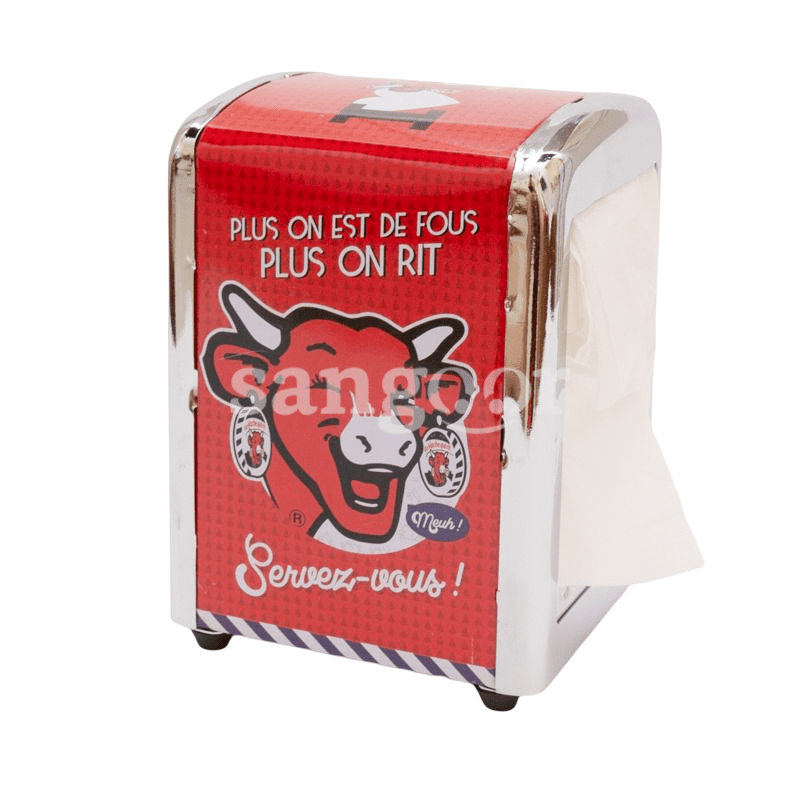 LA VACHE QUI RIT DISTRIBUTEUR DE SERVIETTE