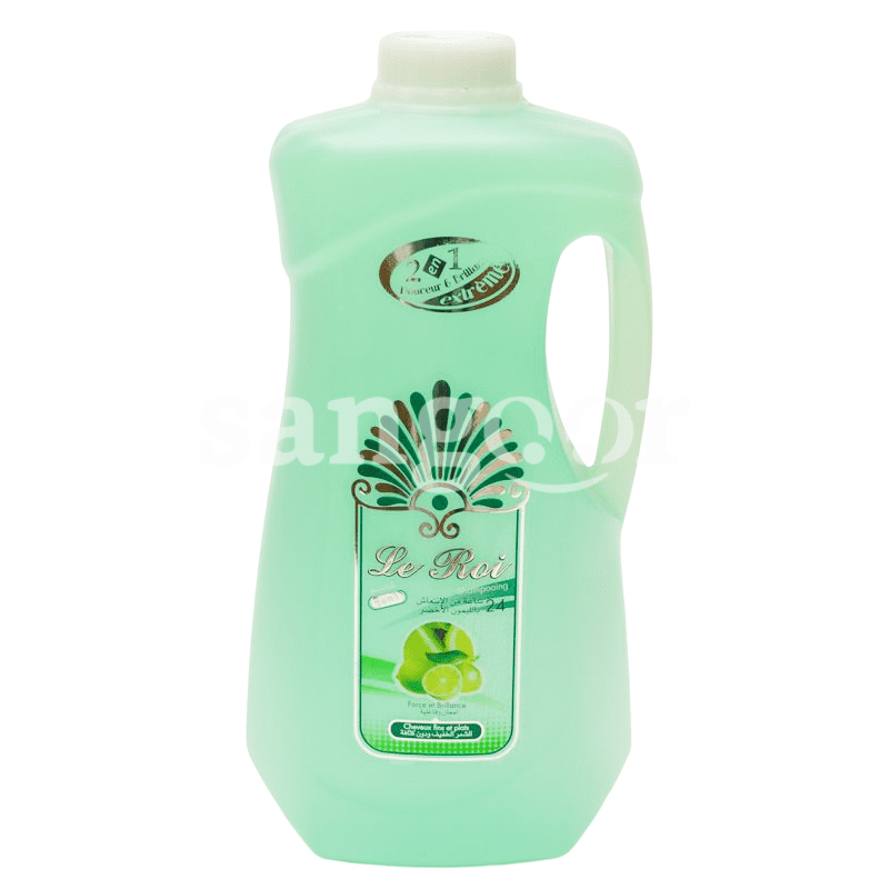 LE ROI SHAMPOING 2EN1 AU CITRON VERTE 2L LE ROI SHAMPOING 2EN1 AU CITRON VERTE 2L