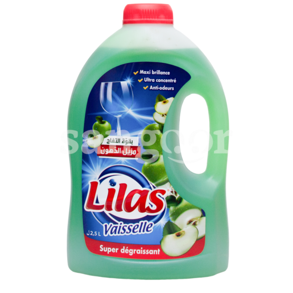 LILAS-VAISSELLE-2.5L-POMME.png Prix Tunisie