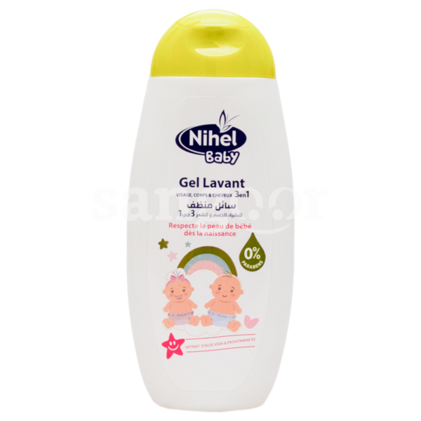 NIHEL-BEBE-BAIN-DOUCHE-250ML.png Prix Tunisie