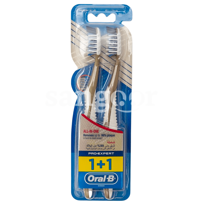 ORAL B BROSSE A DENT ALL IN ONE 2PCS ORAL B BROSSE A DENT ALL IN ONE 2PCS