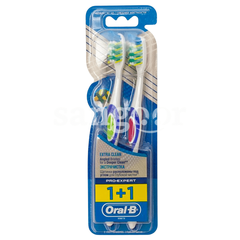 ORAL B BROSSE A DENT XTRA CLEAN 2PCS ORAL B BROSSE A DENT XTRA CLEAN 2PCS