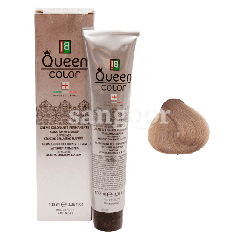 QUEEN TEINTURE N9.1 BLOND TRES CLAIR CENDRE