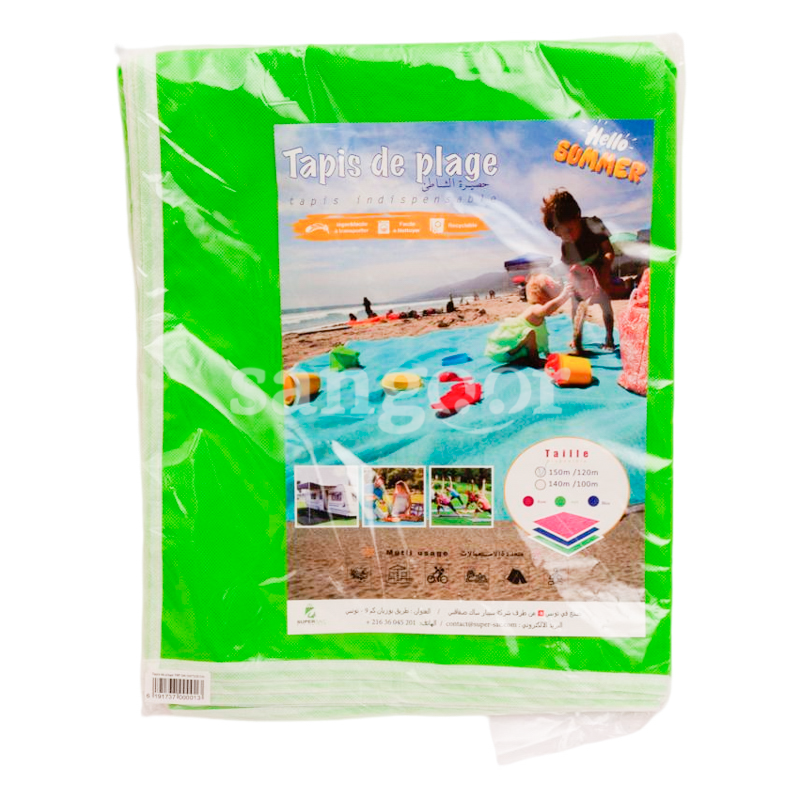 TAPIS DE PLAGE 150M120M