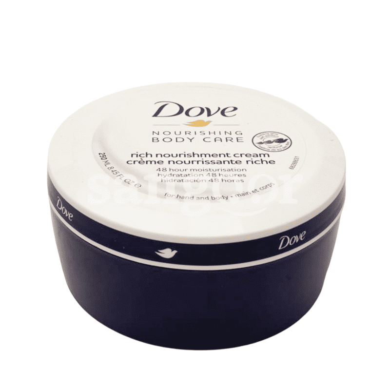 CREME CORPS DOVE 250ML NOURRISSANTE CREME CORPS DOVE 250ML NOURRISSANTE