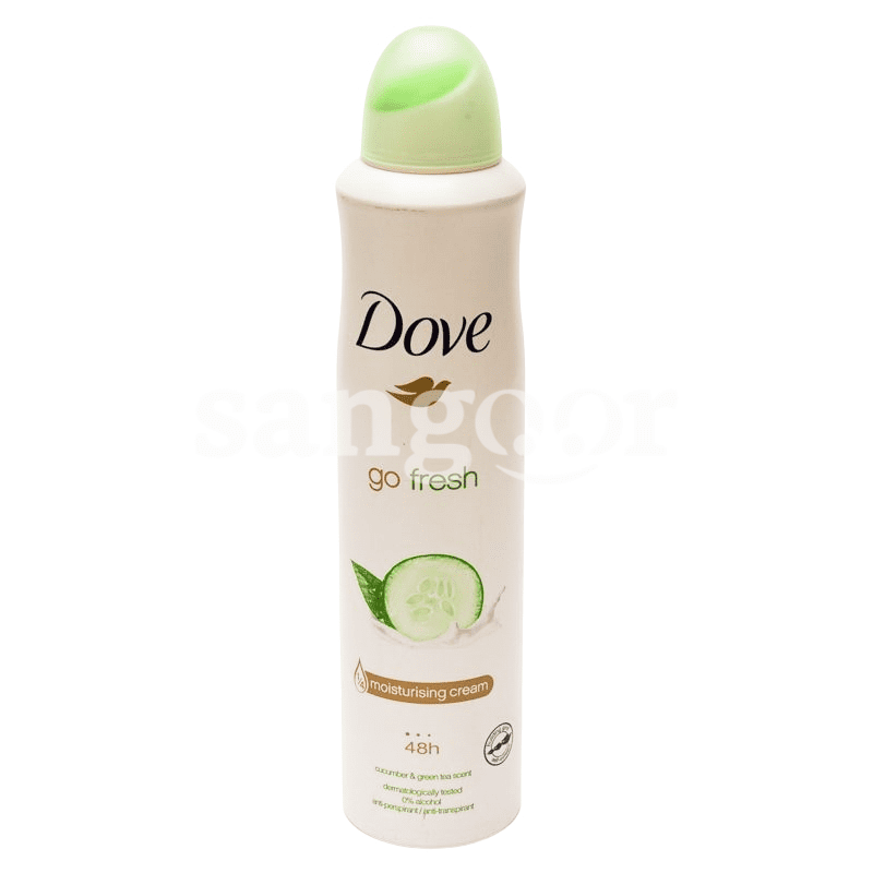 DOVE DEODORANT 250ML CUCUMBER GREEN TEA DOVE DEODORANT 250ML CUCUMBER GREEN TEA