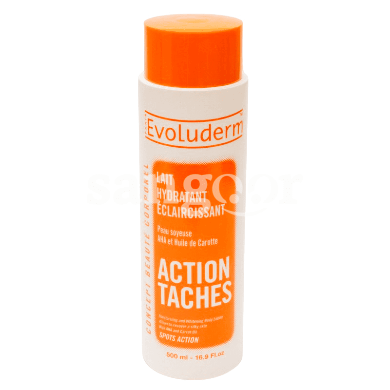 EVOLUDERM LAIT DE CORPS 500ML HYDRATANT ECLAIRCISSANT EVOLUDERM LAIT DE CORPS 500ML HYDRATANT ECLAIRCISSANT