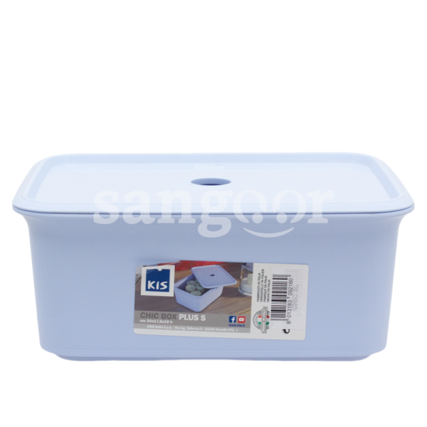 KIS BOX DE RANGEMENT CHIC PLUS AVEC COUVERCLE 3L-SANGOUR.TN-TUNISIE.