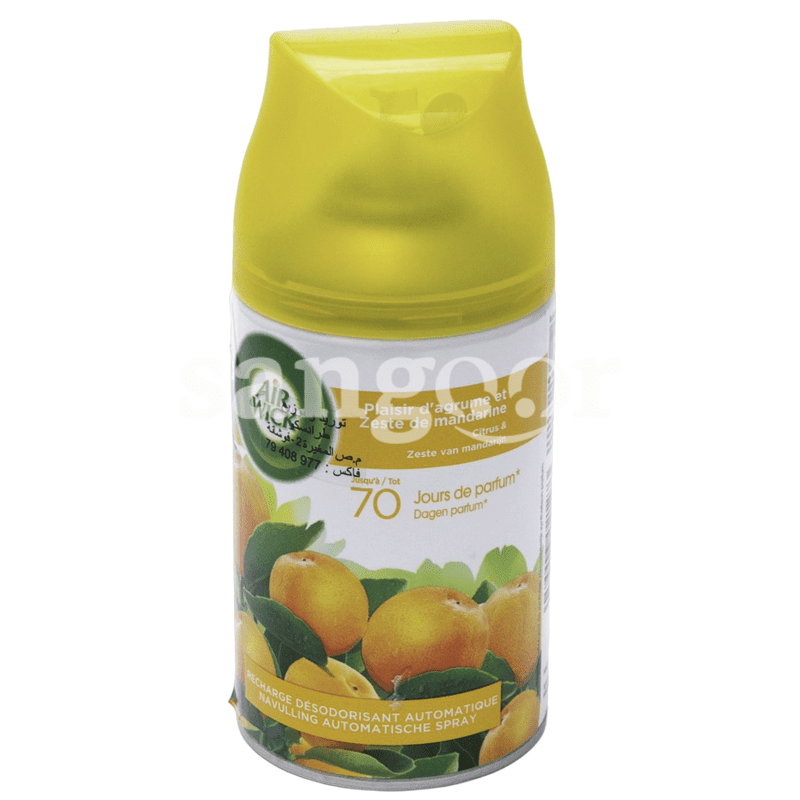 AIR WICK RECHARGE 250ML AGRUME MANDARINE