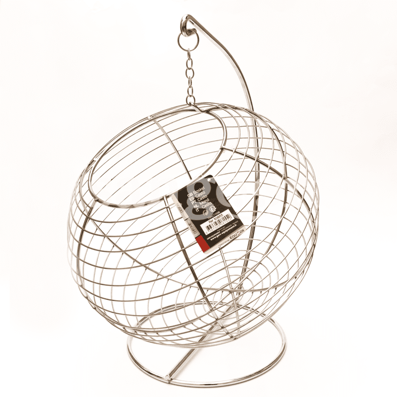 EQUINOX CORBEILLE A FRUIT CHROME RONDE SUSPENDUE