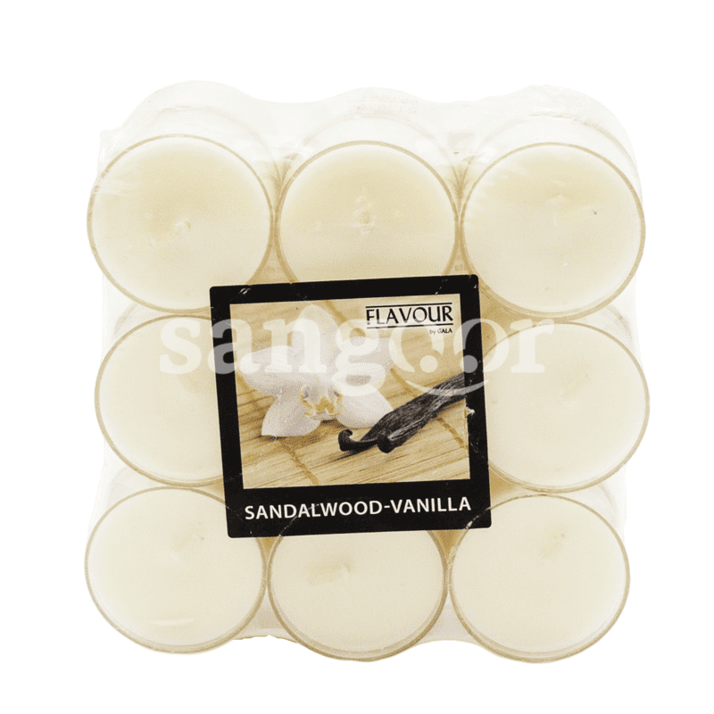 FLAVOUR CHAUFFE PLATS 38MM PARFUMEE SANTAL LAVANDE 18PCS