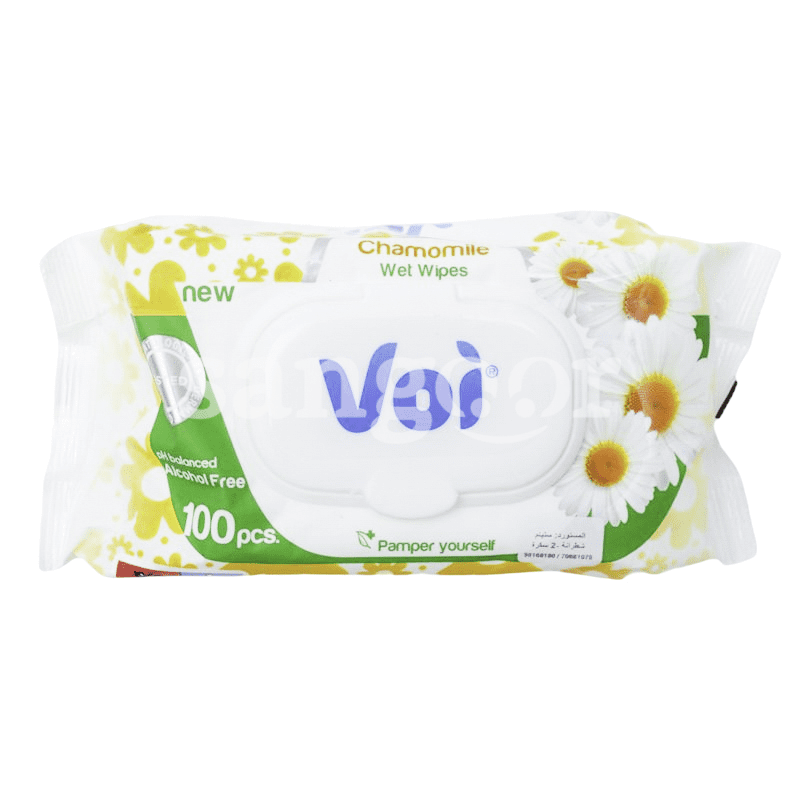 LINGETTES 100PCS VOI CAMOMILLE