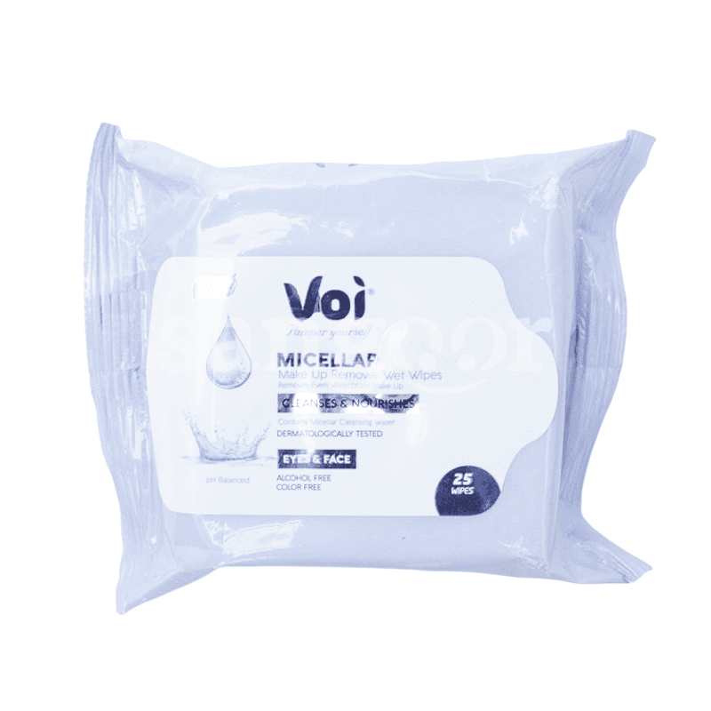 LINGETTES DEMAQUILLANTE 25PCS VOI
