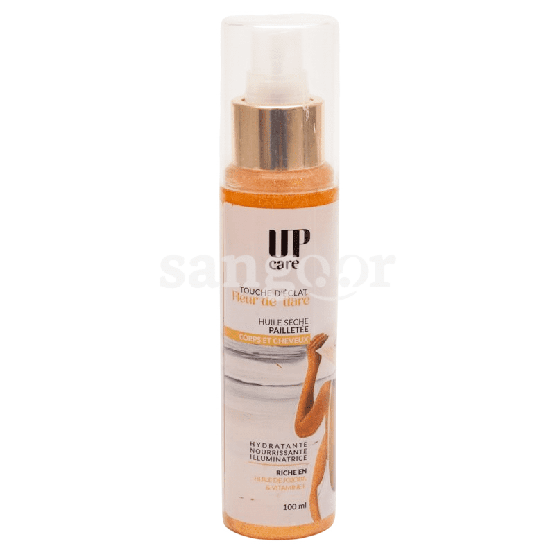 UP HUILE SECHE PAILLETEE 100ML JOJOBA VITAMINE E UP-HUILE-SECHE-PAILLETEE-100ML-JOJOBA-VITAMINE-E.png Prix Tunisie