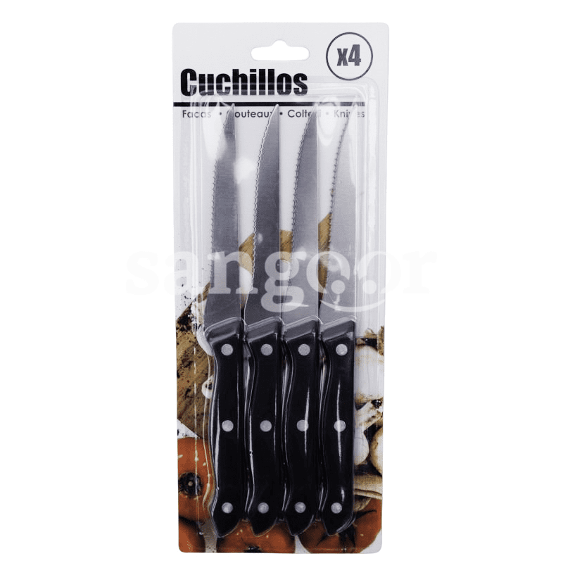 AR KITCHEN COUTEAUX A STEACK 4PCS