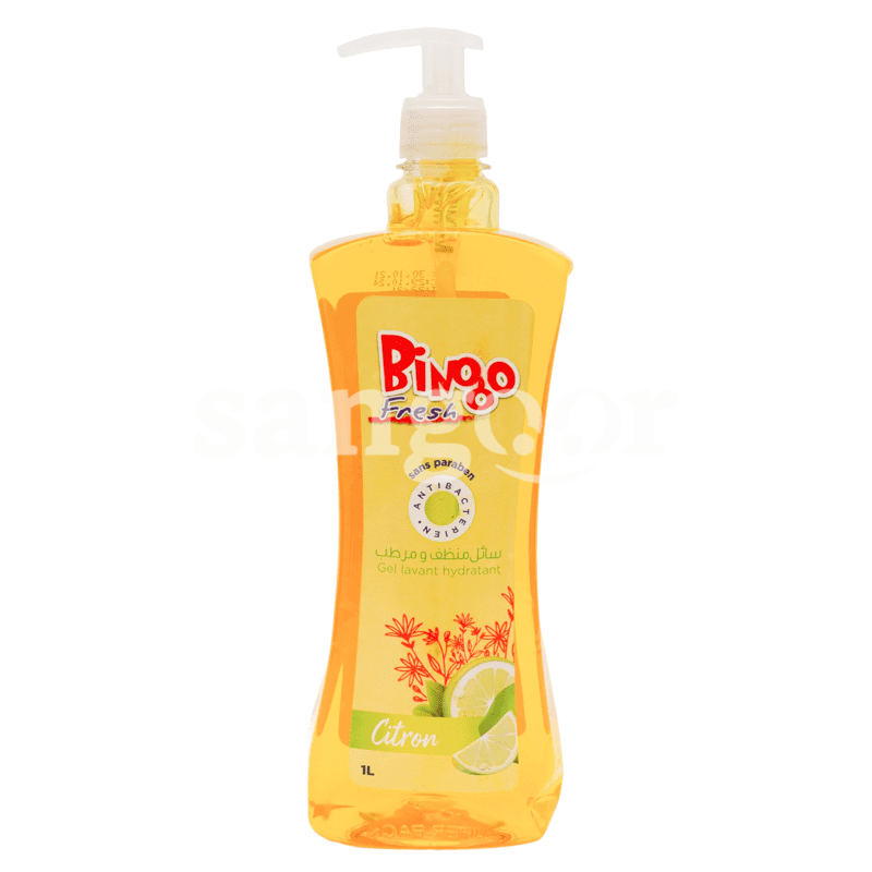 BINGO SAVON LIQUIDE 1L CITRON