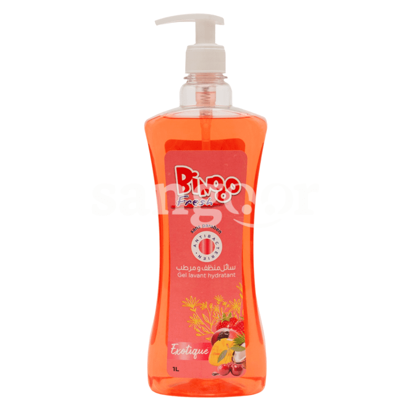 BINGO SAVON LIQUIDE 1L EXOTIQUE