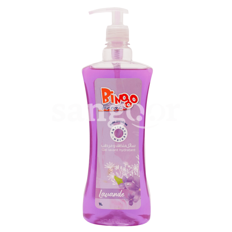 BINGO SAVON LIQUIDE 1L LAVANDE