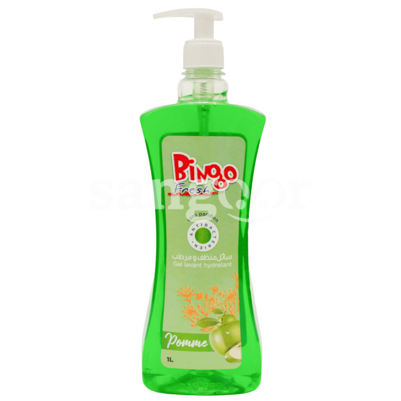 BINGO SAVON LIQUIDE 1L POMME