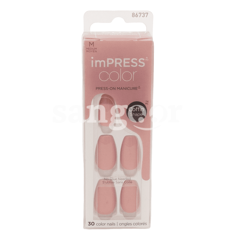 KISS FAUX ONGLES IMPRESS SUMPTUOUS OVAL 30PCS