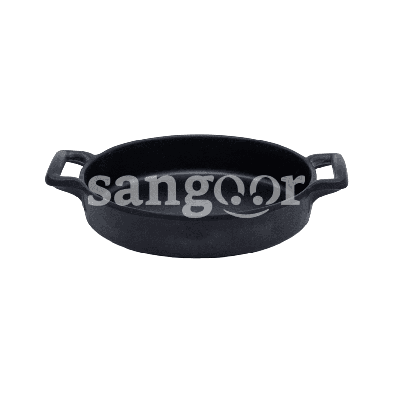 MELAMINE PLAT NOIR REF ZT048