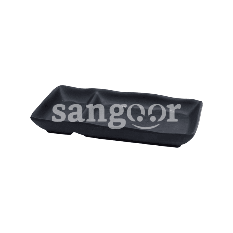 MELAMINE RAMEQUIN DOUBLE NOIR REF WTP07