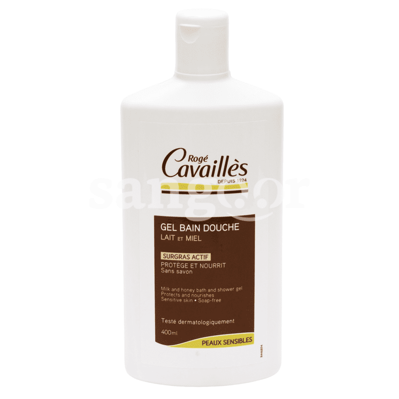 ROGE CAVAILLES GEL DOUCHE 400ML LAIT ET MIEL