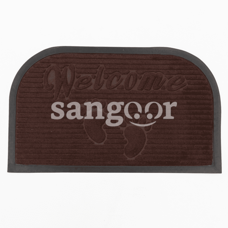 TAPIS D ENTREE DEMI CERCLE GRAND MODELE