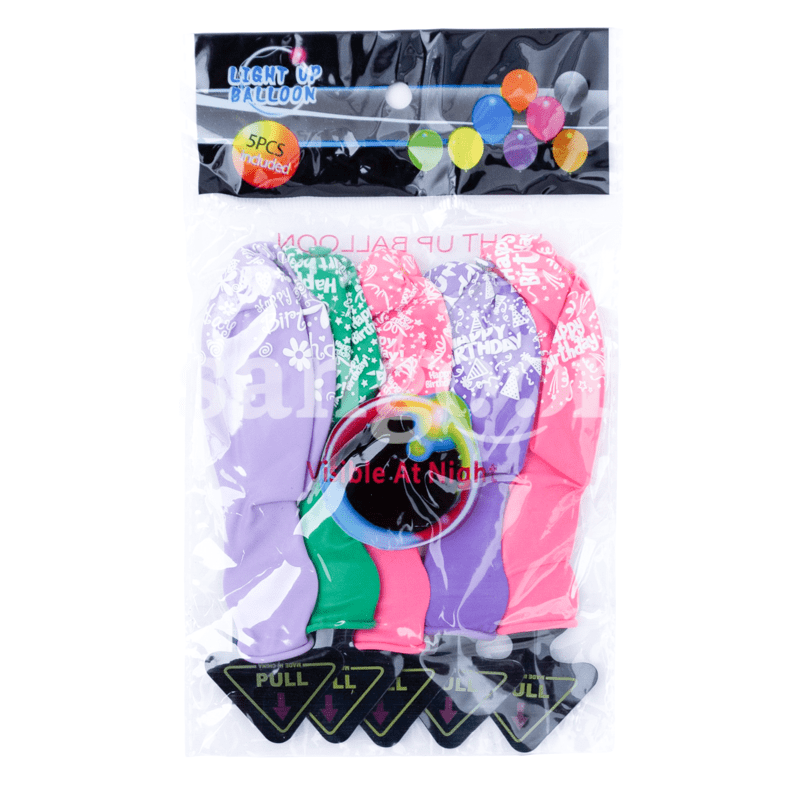 BALLON LUMINEUX 5PCS 208-1